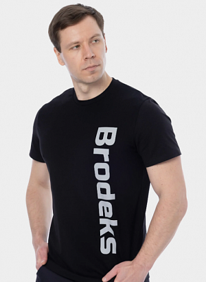 Футболка Brodeks KS704, черный Brodeks в Екатеринбурге 2