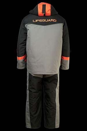 Костюм зимний рыболовный мужской LIFEGUARD, Grey\Black Fantom Force в Екатеринбурге 0