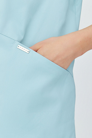 Костюм женский на кнопках (Cotton Premium), рукав на 1/2