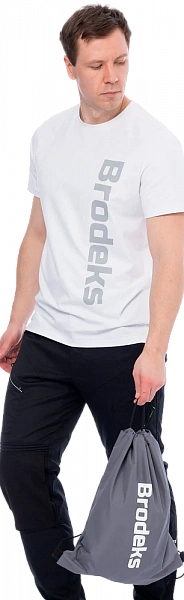 Сумка-мешок Brodeks KM140, серый Brodeks в Екатеринбурге 0