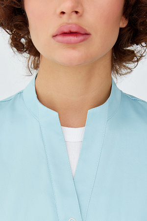Костюм женский на кнопках (Cotton Premium), рукав на 1/2