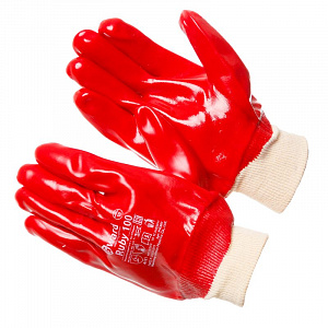 Перчатки Gward МБС ПВХ красные, Ruby100, PVC002 Gward в Екатеринбурге
