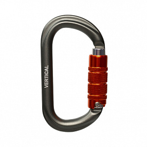 Ver 0261-3 Карабин «GRAY» овал трехтактный (Keylock) Vertical C в Екатеринбурге 0